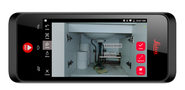 BLK3D의 욕실 측정