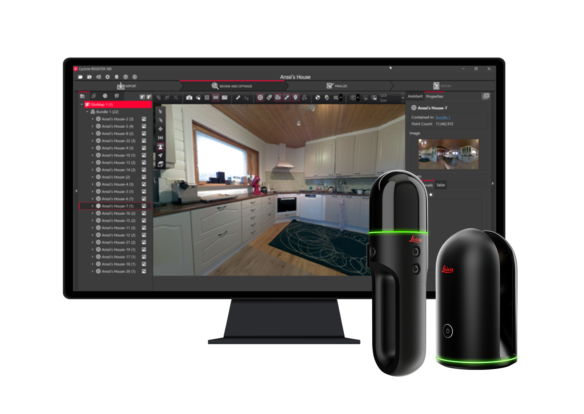 360, BLK2GO 및 BLK360 등록