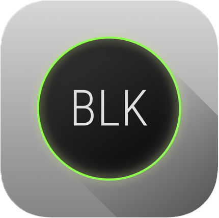 BLK 라이브 앱 로고