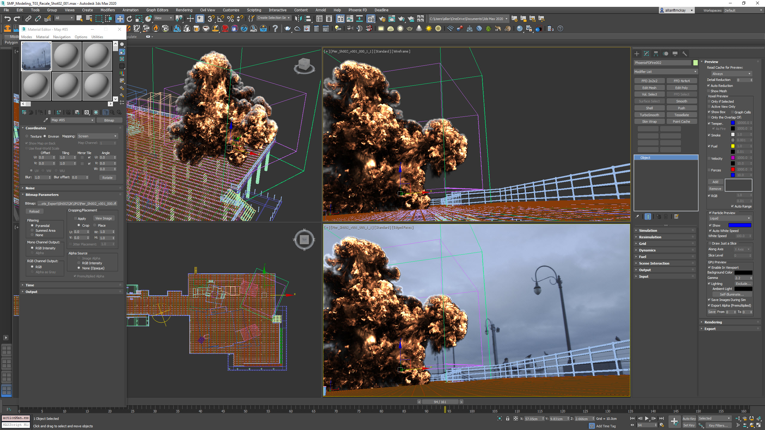 VFX 프로그램에 사용되는 BLK360 포인트 클라우드 데이터
